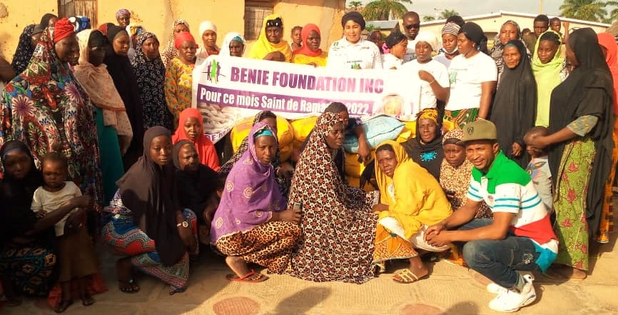 BEYLA /mois de RAMADAN: Benie Foundation fait un don de 20 sacs de riz aux femmes du quartier Samory