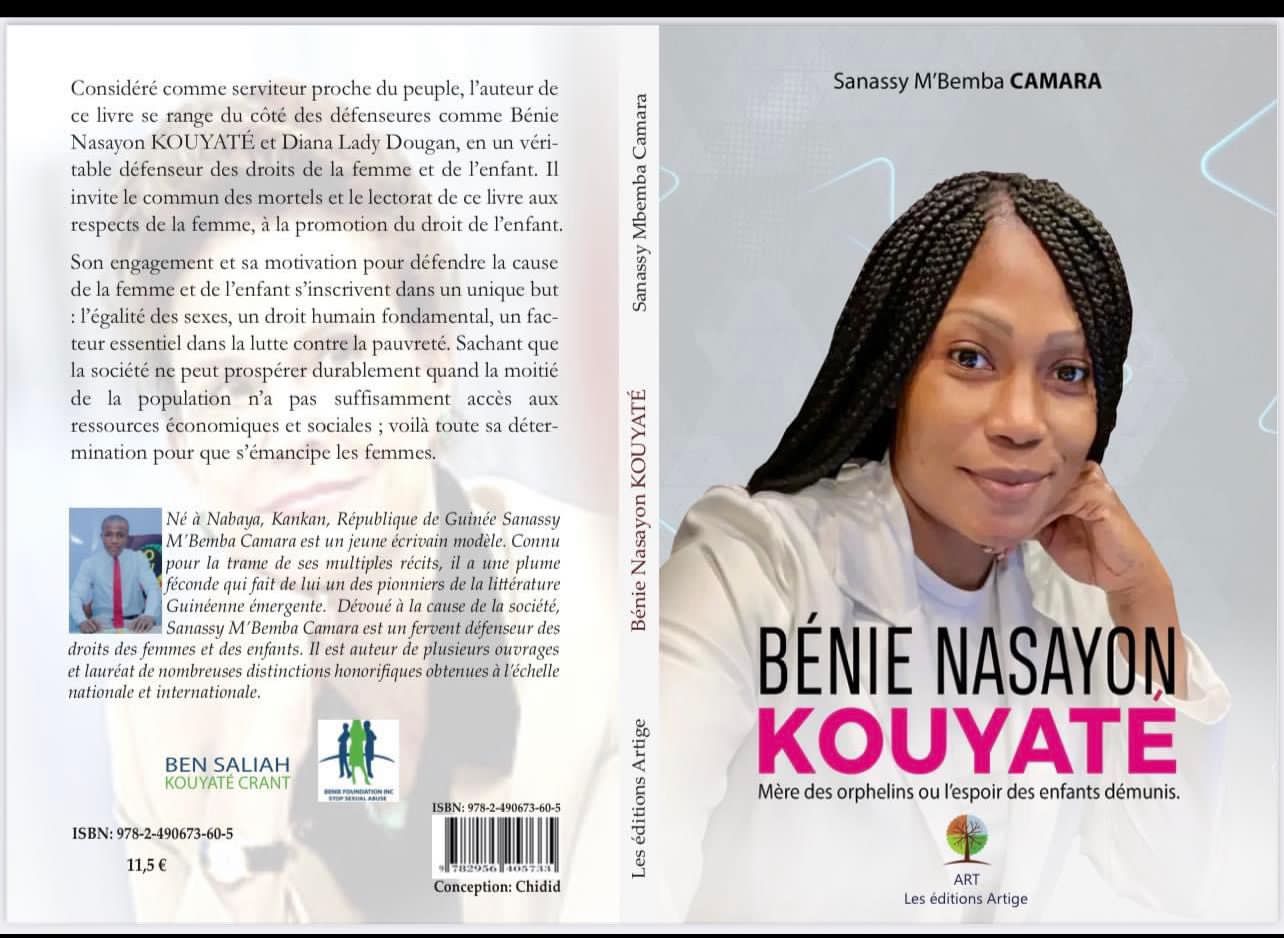Culture : l’ouvrage intitulé « BENIE-Nasayon Kouyate mère des orphelins ou l’espoir des enfants démunis », désormais disponible (présentation du livre)